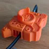 Rear vent design of Bakuten Shoot inspired Beyblade X Proto launcher skin