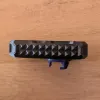 Beyblade X Inline Proto Launcher Grip side view with pyramid grip texture detail