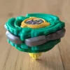 Master Draciel Remake custom Beyblade X insert front angle with heavy defensive outer ring