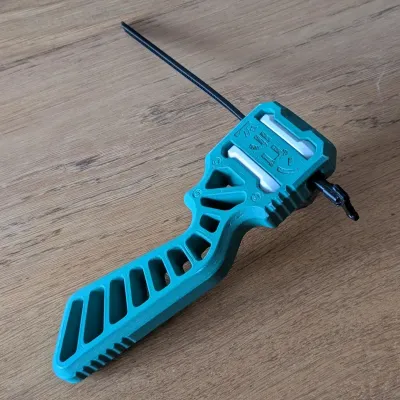 Proto Launcher Sketlethal Grip, beyblade launcher 3D printed mod